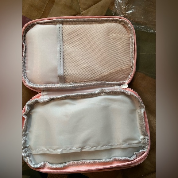 🌺 Travel school make-up electronic bag. Navy - Picture 4 of 8